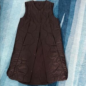 Lululemon Sleeveless Quilted Black Vest